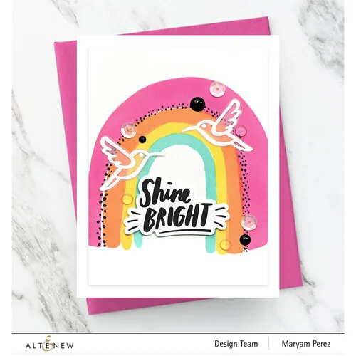 Altenew - Builder Stencil - 2 in 1 Set - Through The Rainbow 9 Altenew - Builder Stencil - 2 in 1 Set - Through The Rainbow