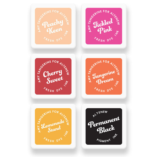 Altenew - Fresh Dye Ink Pad - Mini Cube Set - Summer Sunrise 1 Altenew - Fresh Dye Ink Pad - Mini Cube Set - Summer Sunrise