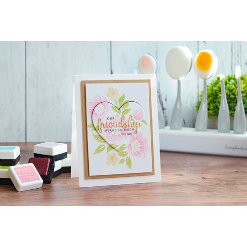 Gina K Designs - Layering Stencils - Create Friendship 3 Gina K Designs - Layering Stencils - Create Friendship