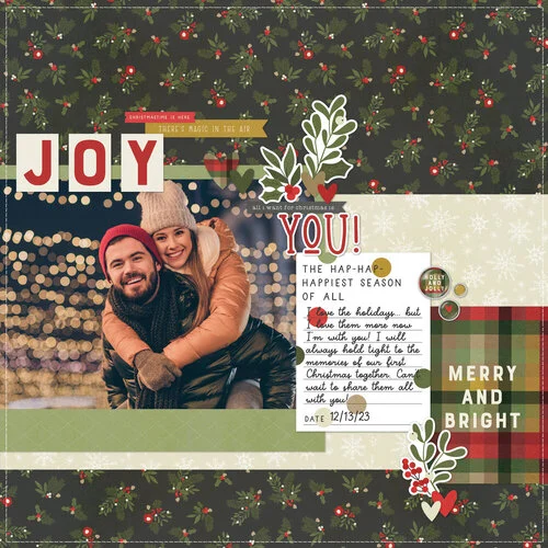 Simple Stories - The Holiday Life Collection - Collector's Essential Kit