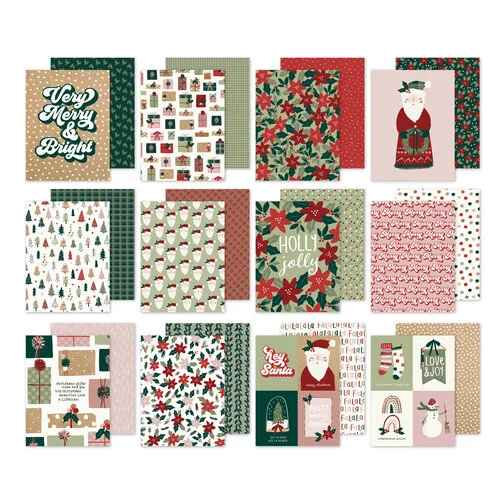 Simple Stories - Boho Christmas Collection - 6 x 8 Paper Pad 2 Simple Stories - Boho Christmas Collection - 6 x 8 Paper Pad