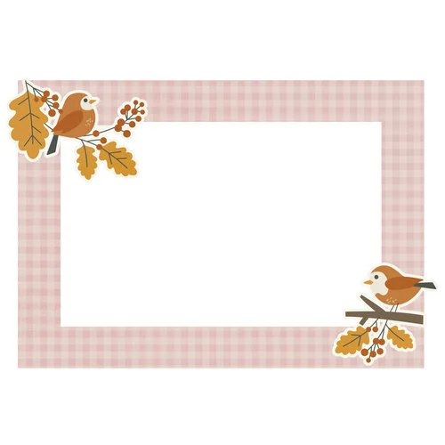 Simple Stories - Acorn Lane Collection - Chipboard Frames 3 Simple Stories - Acorn Lane Collection - Chipboard Frames