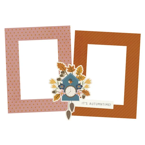 Simple Stories - Acorn Lane Collection - Chipboard Frames 8 Simple Stories - Acorn Lane Collection - Chipboard Frames