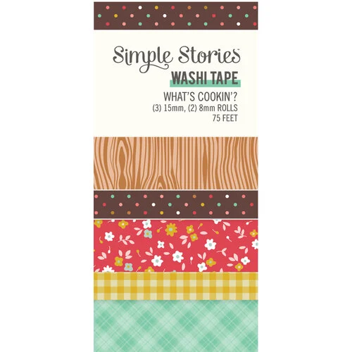 Simple Stories - What's Cookin' Collection - Washi Tape