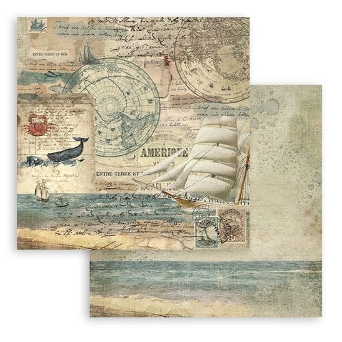 Stamperia - Around The World Collection - 8 x 8 Paper Pad 7 Stamperia - Around The World Collection - 8 x 8 Paper Pad