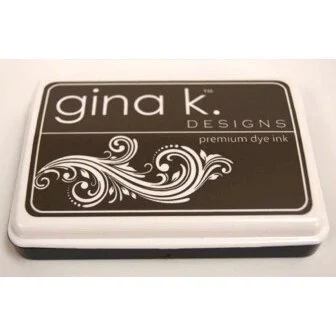 Gina K Designs - Ink Pad - Charcoal Brown 1 Gina K Designs - Ink Pad - Charcoal Brown
