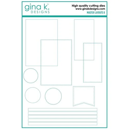 Gina K Designs - Dies - Master Layouts 08