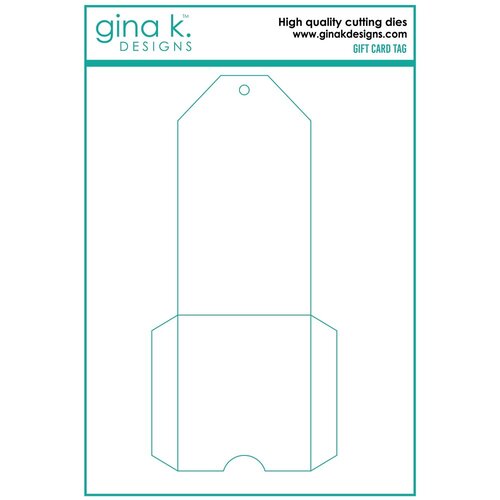 Gina K Designs - Dies - Gift Card Tag