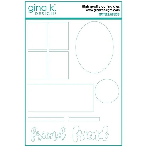 Gina K Designs - Dies - Master Layouts 09