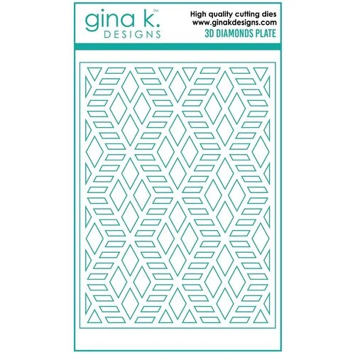 Gina K Designs - Dies - 3D Diamonds Cover Plate 1 Gina K Designs - Dies - 3D Diamonds Cover Plate