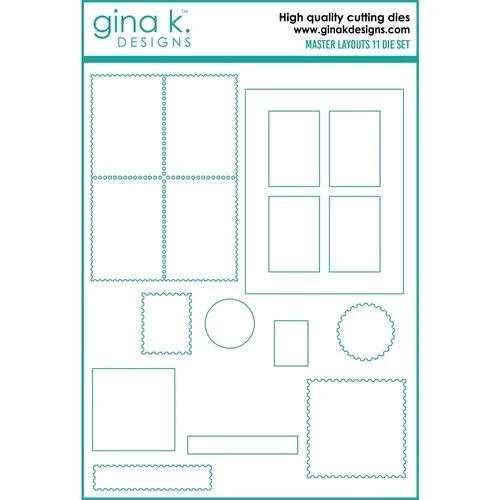 Gina K Designs - Dies - Master Layouts 11