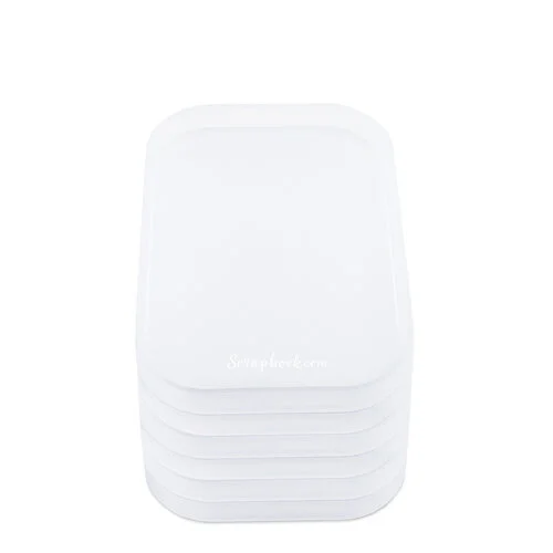 Scrapbook.com - Stack-n-Sort Trays - Small - Frost - 6 Pack 3 Scrapbook.com - Stack-n-Sort Trays - Small - Frost - 6 Pack