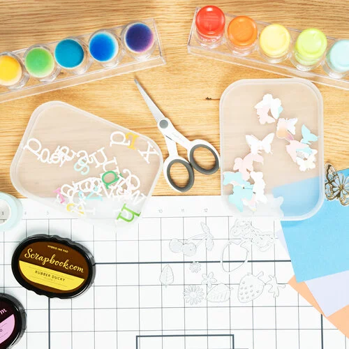 Scrapbook.com - Stack-n-Sort Trays - Small - Frost - 6 Pack 6 Scrapbook.com - Stack-n-Sort Trays - Small - Frost - 6 Pack
