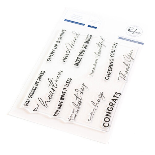 Pinkfresh Studio - Clear Photopolymer Stamps - Basic Banners - Everyday 1 Pinkfresh Studio - Clear Photopolymer Stamps - Basic Banners - Everyday