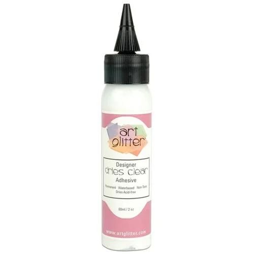 Art Glitter - Designer Dries Clear Adhesive - 2 Oz