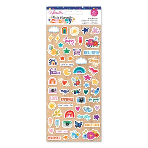 Shimelle Laine - Main Character Energy Collection - Mini Puffy Stickers