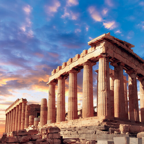 Reminisce - Greece Collection - 12 x 12 Double Sided Paper - Parthenon 2 Reminisce - Greece Collection - 12 x 12 Double Sided Paper - Parthenon