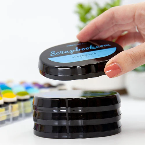 Scrapbook.com - Premium Hybrid Ink Pad Kit - Violet Group 12 Scrapbook.com - Premium Hybrid Ink Pad Kit - Violet Group