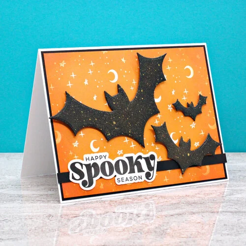 Scrapbook.com - Clear Photopolymer Stamp Set - Spooky