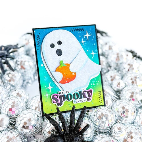 Scrapbook.com - Clear Photopolymer Stamp Set - Spooky