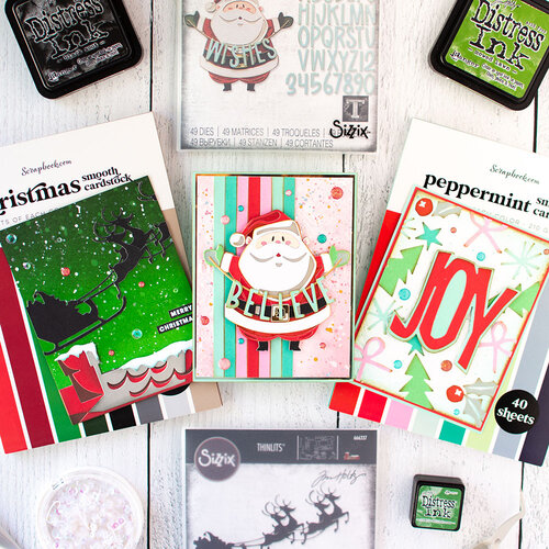 Sizzix - Tim Holtz - Christmas - Thinlits Dies - Reindeer Sleigh 7 Sizzix - Tim Holtz - Christmas - Thinlits Dies - Reindeer Sleigh