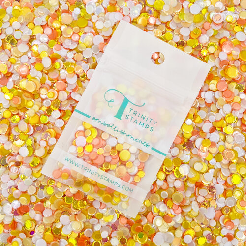 Trinity Stamps - Embellishment Mix - Confetti - Candy Corn 2 Trinity Stamps - Embellishment Mix - Confetti - Candy Corn