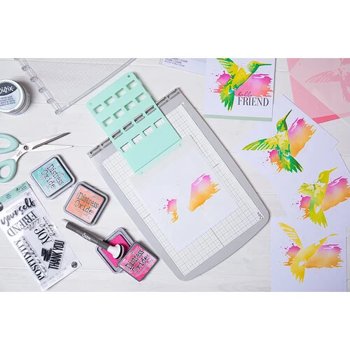 Sizzix - Making Tool Collection - Stencil and Stamp Tool Accessory - Universal Stencil Converters - 10 Pack