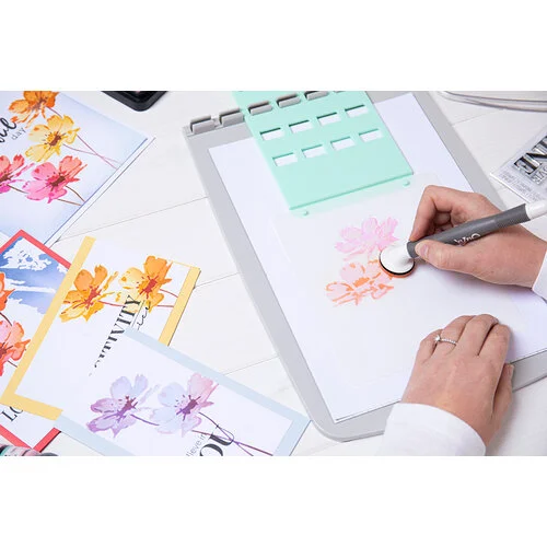Sizzix - Making Tool Collection - Stencil and Stamp Tool Accessory - Universal Stencil Converters - 10 Pack