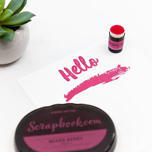 Scrapbook.com - Premium Hybrid Ink Pad Kit - Rose Group