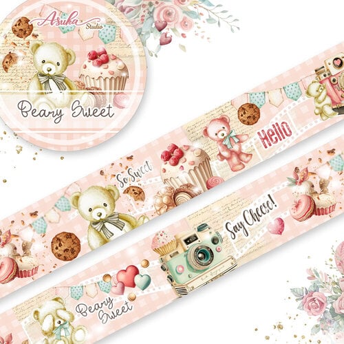 Memory Place - Beary Sweet Collection - Washi Tape 01 2 Memory Place - Beary Sweet Collection - Washi Tape 01