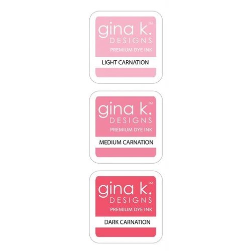 Gina K Designs - Color Companions Ink Cube Set - Carnation