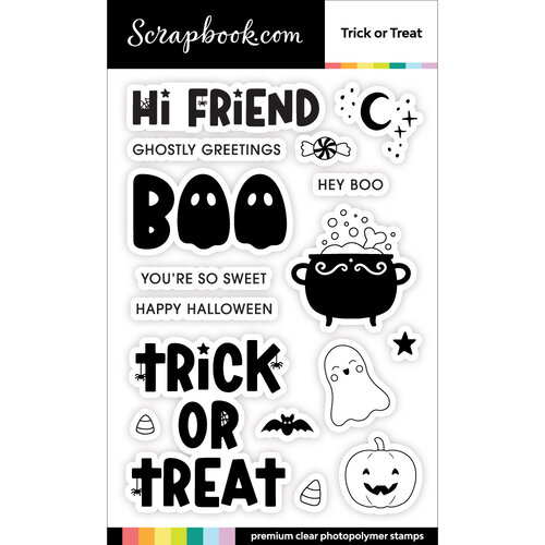 Scrapbook.com - Trick or Treat - Dies and Stamps
