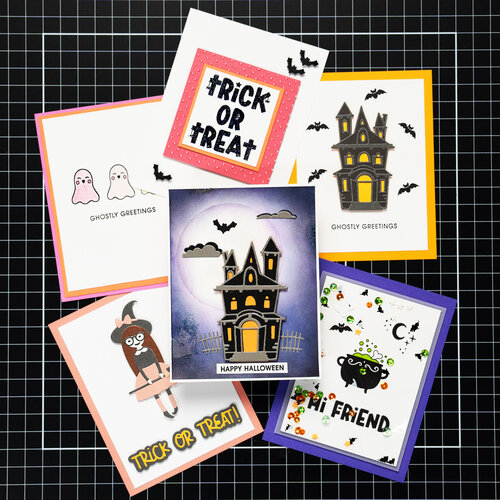 Scrapbook.com - Trick or Treat - Dies and Stamps