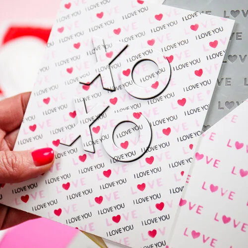 Scrapbook.com - Stencils - Love - 6x8 8 Scrapbook.com - Stencils - Love - 6x8