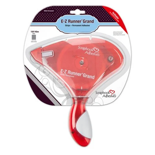 3L - Scrapbook Adhesives - E-Z Runner - Permanent Strips - Grand