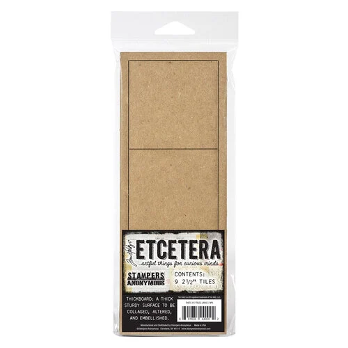 Stampers Anonymous - Tim Holtz - Etcetera - Tiles - Large 1 Stampers Anonymous - Tim Holtz - Etcetera - Tiles - Large