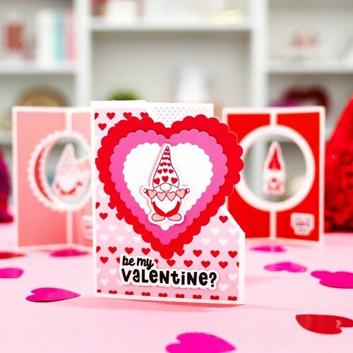 Scrapbook.com - Photopolymer Stamp Set and Coordinating Die - Love Gnomes 6 Scrapbook.com - Photopolymer Stamp Set and Coordinating Die - Love Gnomes