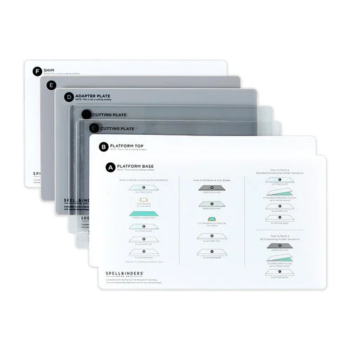 Spellbinders - Platinum 6 Die Cutting Machine - Universal Plate System 7 Spellbinders - Platinum 6 Die Cutting Machine - Universal Plate System