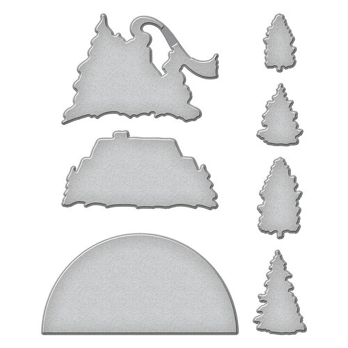 Spellbinders - Simon Hurley - Etched Dies - Winter Wonderland