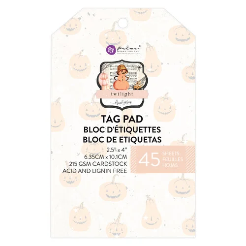 Prima - Twilight Collection - Tag Pad 1 Prima - Twilight Collection - Tag Pad
