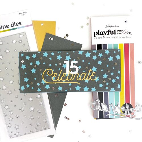 Scrapbook.com - Playful - Smooth Cardstock Paper Pad - Double Sided - 3.5 x 8.5 - 40 Sheets 6 Scrapbook.com - Playful - Smooth Cardstock Paper Pad - Double Sided - 3.5 x 8.5 - 40 Sheets