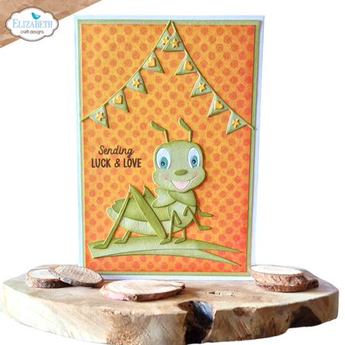 Elizabeth Craft Designs - Bugs and Butterflies Collection - Dies - Grasshopper 3 Elizabeth Craft Designs - Bugs and Butterflies Collection - Dies - Grasshopper