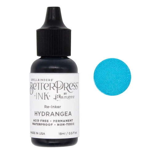 Spellbinders - BetterPress Collection - BetterPress Ink - Reinker - Hydrangea 1 Spellbinders - BetterPress Collection - BetterPress Ink - Reinker - Hydrangea