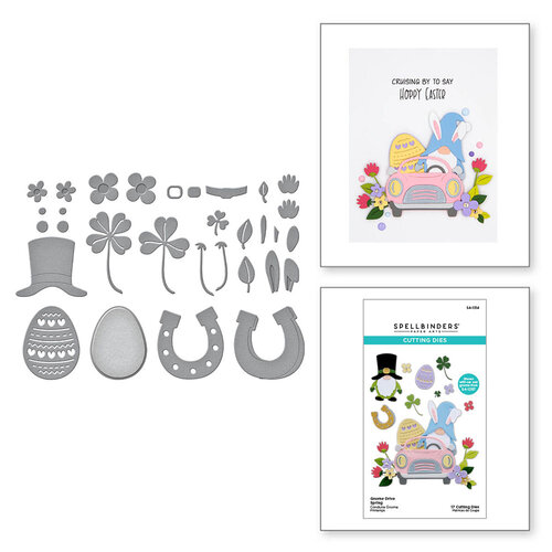 Spellbinders - Gnome Drive Collection - Etched Dies - Spring