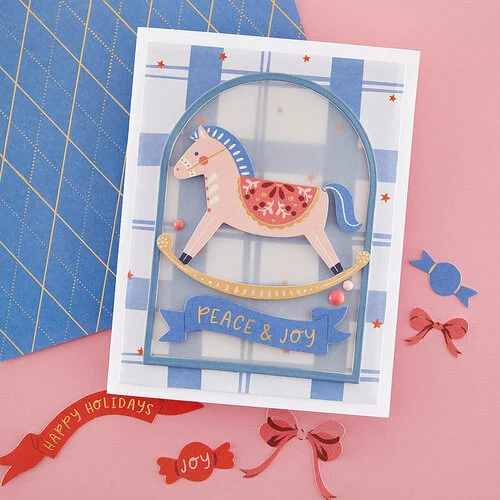 Spellbinders - 6 x 6 Paper Pad - Nutcracker Ballet 5 Spellbinders - 6 x 6 Paper Pad - Nutcracker Ballet