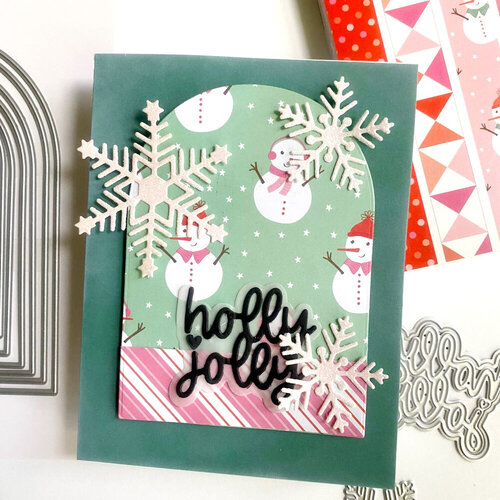Scrapbook.com - Decorative Die Set - Holly Jolly 4 Scrapbook.com - Decorative Die Set - Holly Jolly