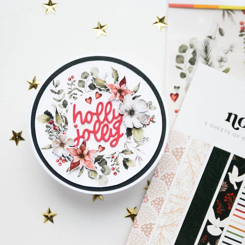 Scrapbook.com - Decorative Die Set - Holly Jolly 6 Scrapbook.com - Decorative Die Set - Holly Jolly