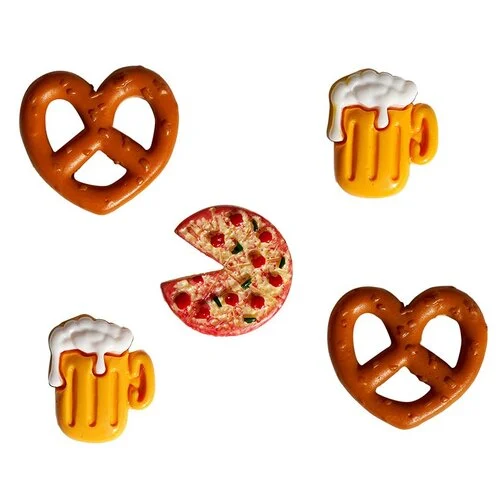 Buttons Galore and More - Flatbackz Collection - Embellishments - Happy Hour