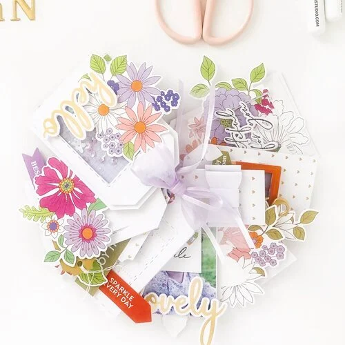 Pinkfresh Studio - Dies - Shaker Tag Book