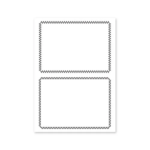 Penny Black - Stick And Shine Adhesive Transfers - Border Beauty